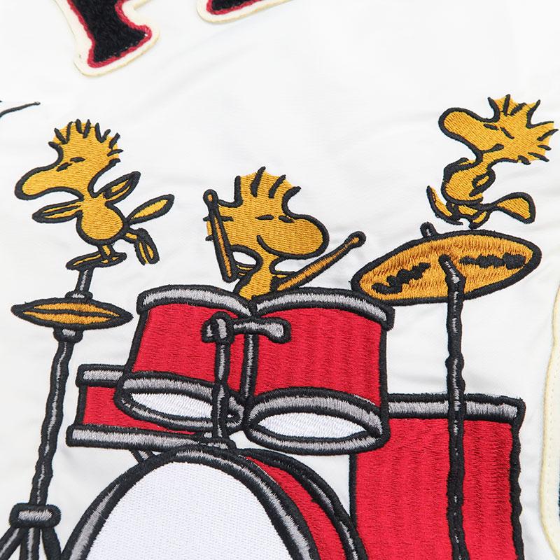 Flag staff フラッグスタッフ FlagStaff スタジャン SNOOPY Flag staff フラッグスタッフ FlagStaff スタジャン SNOOPY