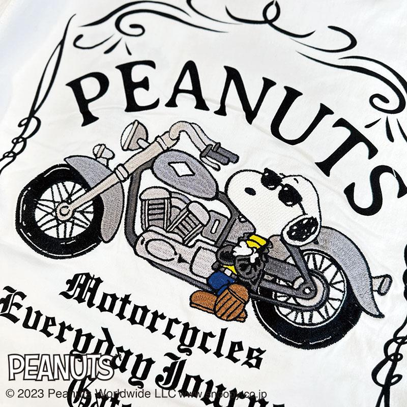 Flag staff（フラッグスタッフ） スヌーピー刺繍 長袖Tシャツ L XL XXL