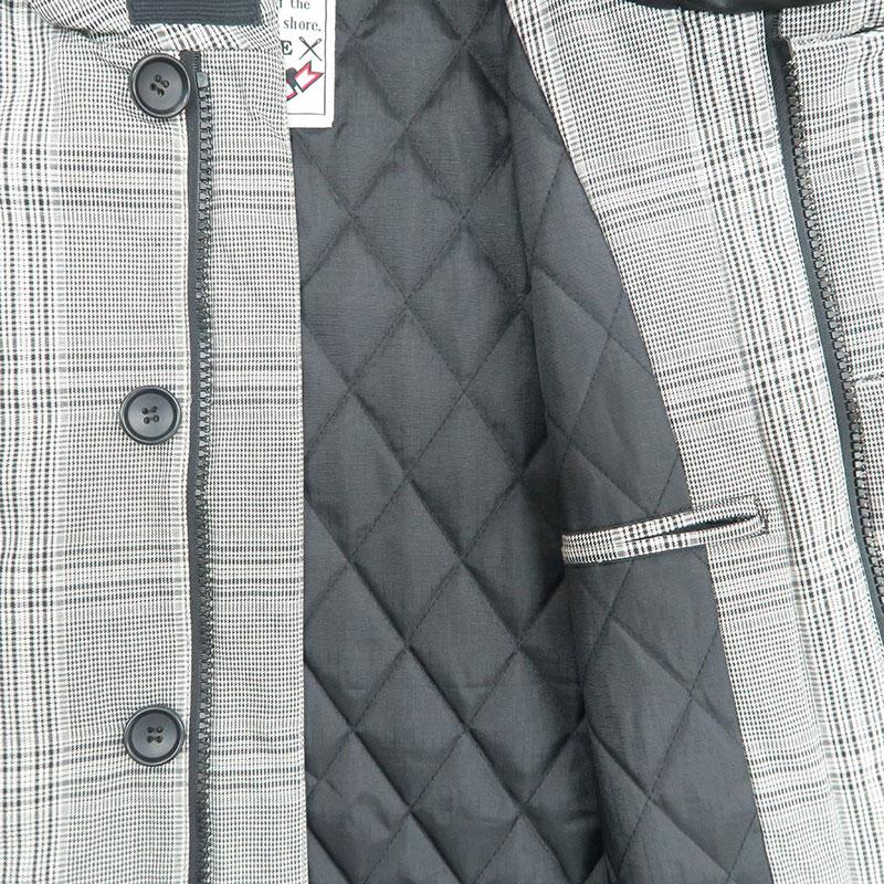 アルコット ヒル ブル ワッペン ベンチコート 48 L サイズ グレー 03  Alcott hill 45-4901-10-03-48  ジャケット アウター 24AWの画像