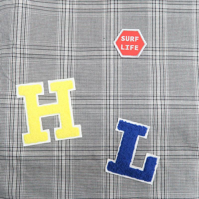アルコット ヒル ブル ワッペン ベンチコート 48 L サイズ グレー 03  Alcott hill 45-4901-10-03-48  ジャケット アウター 24AWの画像