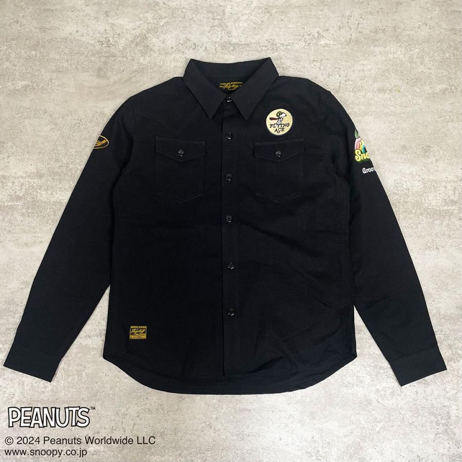 Flag staff（フラッグスタッフ） SNOOPY×Flagstaff スヌーピー刺繍