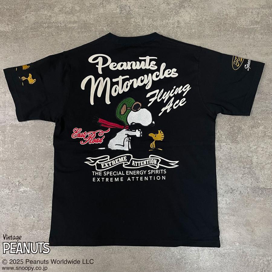 Flag staff（フラッグスタッフ） SNOOPY×Flagstaff MOTORCYCLE Tシャツ