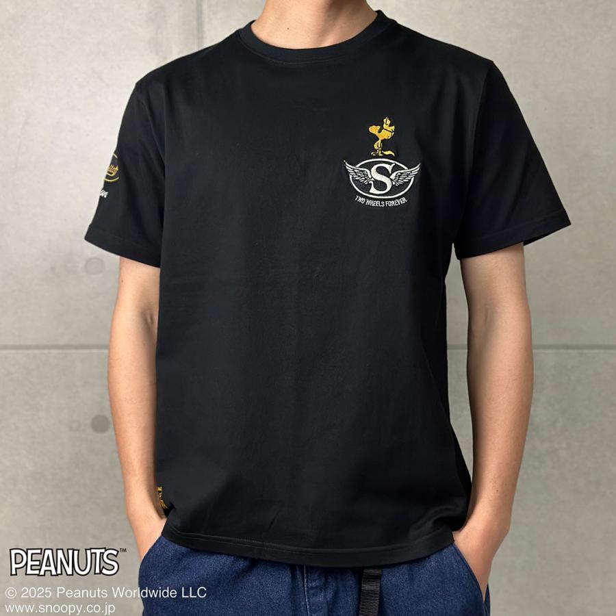 Flag staff（フラッグスタッフ） SNOOPY×Flagstaff BIKER Tシャツ