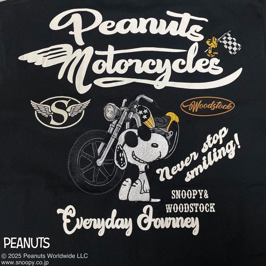 Flag staff（フラッグスタッフ） SNOOPY×Flagstaff BIKER Tシャツ