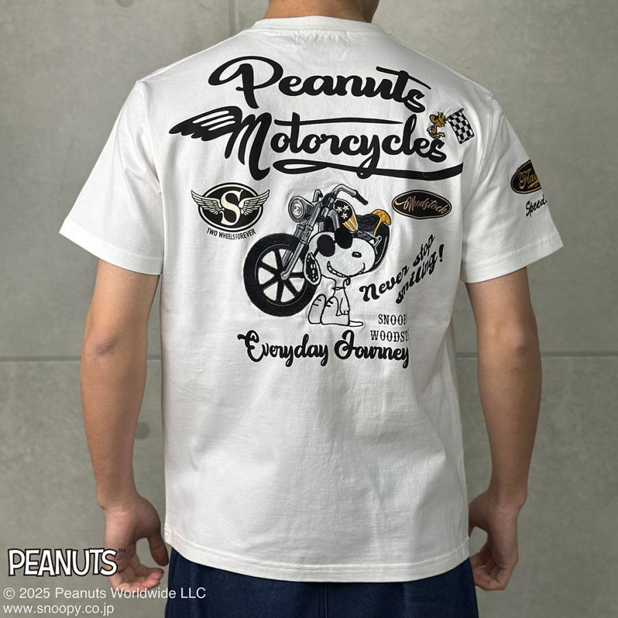 Flag staff（フラッグスタッフ） SNOOPY×Flagstaff BIKER Tシャツ