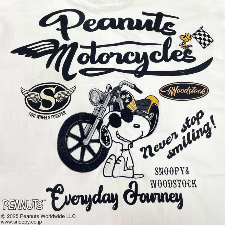 Flag staff（フラッグスタッフ） SNOOPY×Flagstaff BIKER Tシャツ