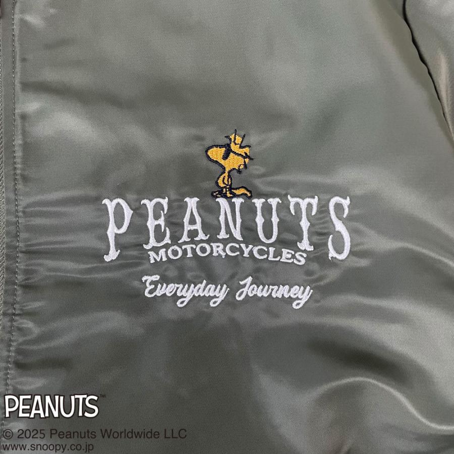Flag staff（フラッグスタッフ） SNOOPY×Flagstaff PEANUTS BIKER MA-1