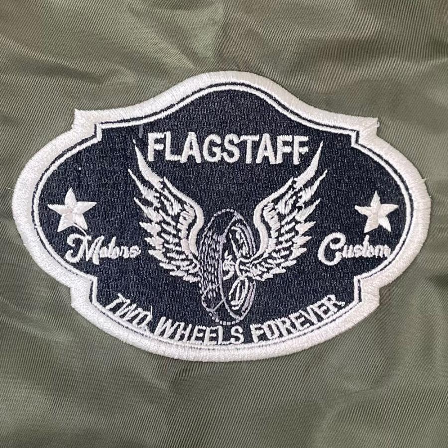 Flag staff（フラッグスタッフ） SNOOPY×Flagstaff PEANUTS BIKER MA-1