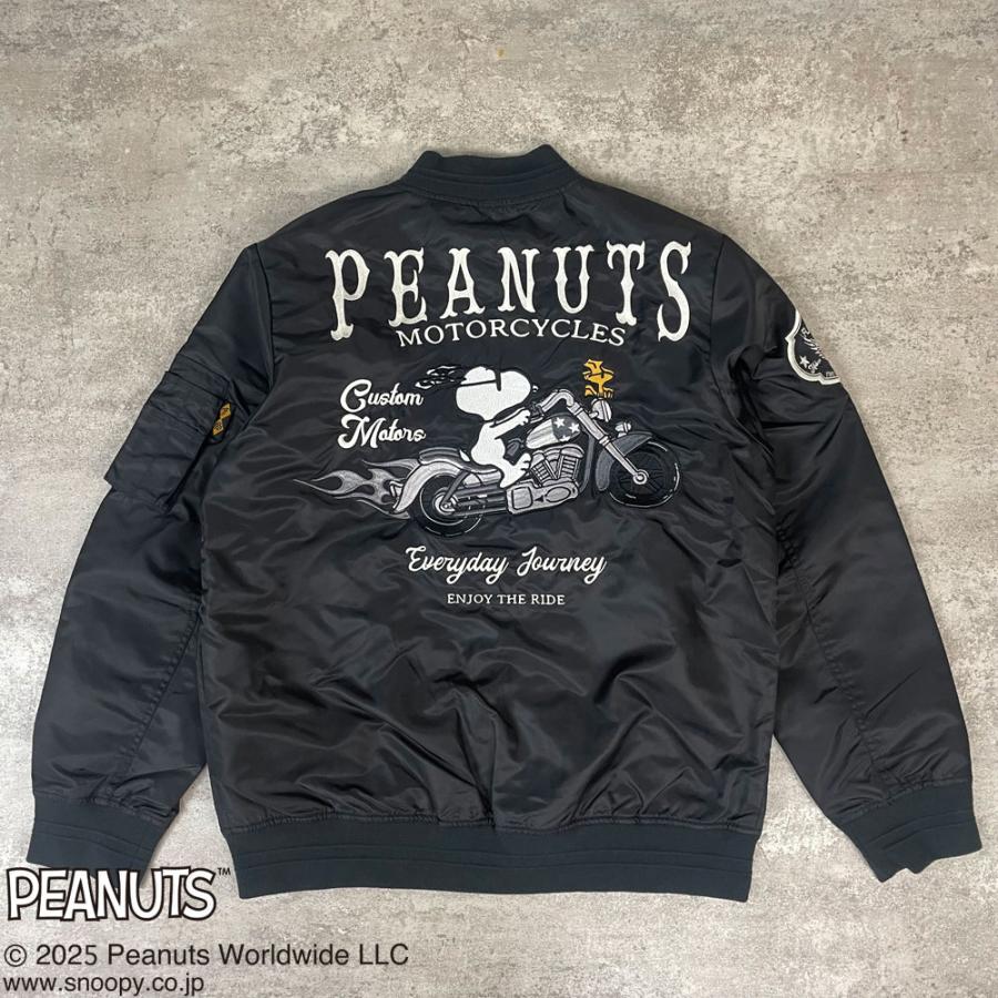 Flag staff（フラッグスタッフ） SNOOPY×Flagstaff PEANUTS BIKER MA-1