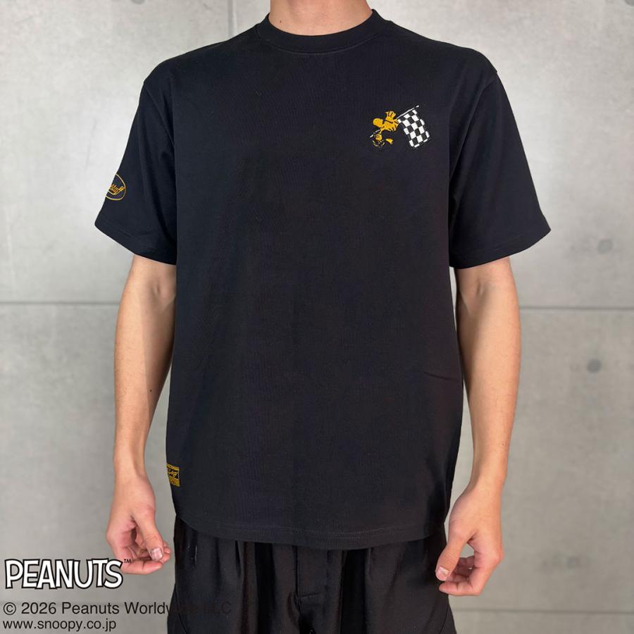 Flag staff（フラッグスタッフ） SNOOPY×Flag Staff PEANUTS BIKER TEE