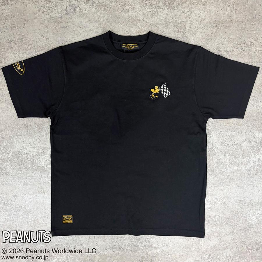 Flag staff（フラッグスタッフ） SNOOPY×Flag Staff PEANUTS BIKER TEE