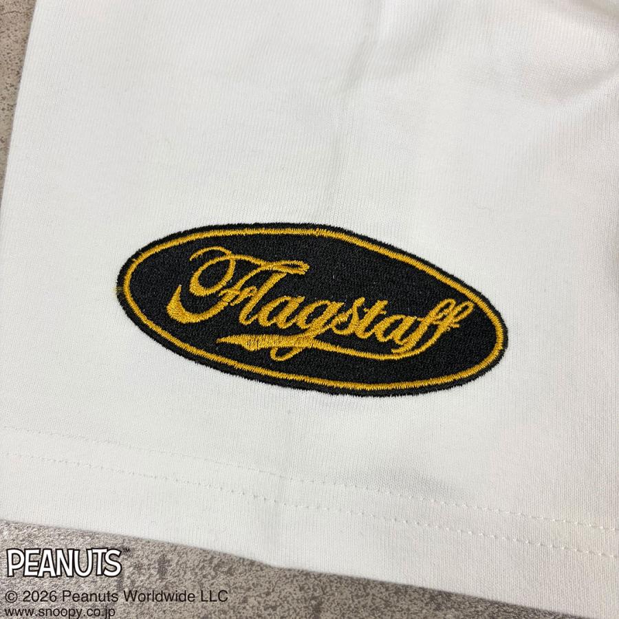 Flag staff（フラッグスタッフ） SNOOPY×Flag Staff PEANUTS BIKER TEE