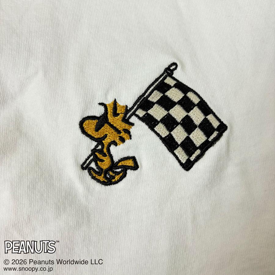 Flag staff（フラッグスタッフ） SNOOPY×Flag Staff PEANUTS BIKER TEE