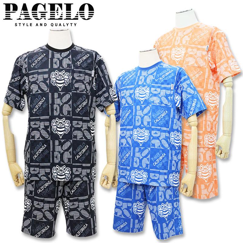 50％OFF／パジェロ 半袖Tシャツ ハーフパンツ セットアップ 51-6304-07