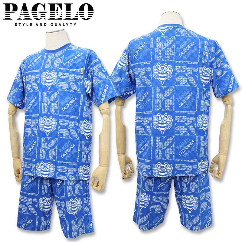 50％OFF／パジェロ 半袖Tシャツ ハーフパンツ セットアップ 51-6304-07
