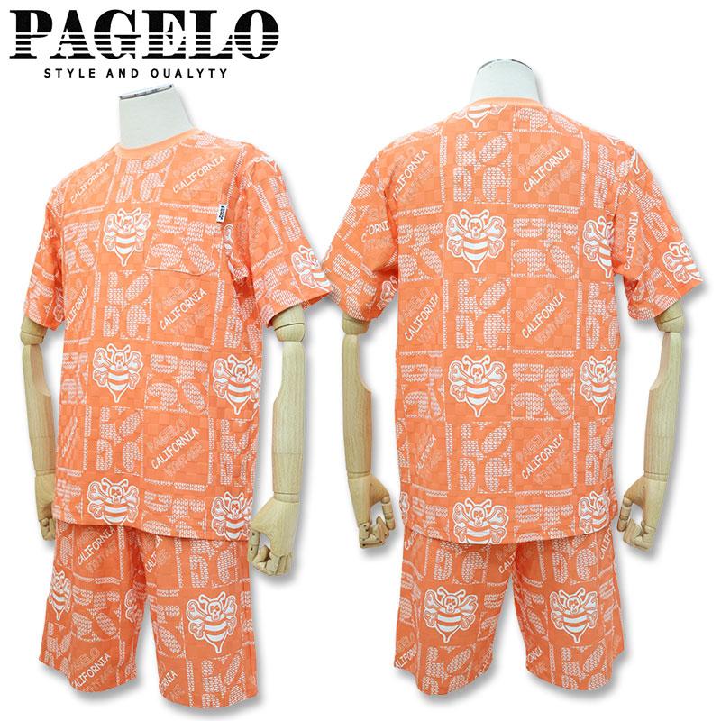 50％OFF／パジェロ 半袖Tシャツ ハーフパンツ セットアップ 51-6304-07
