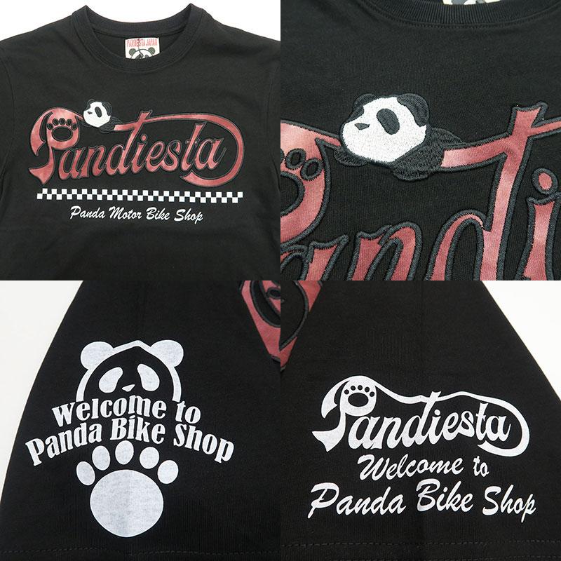 PANDIESTA（パンディエスタ） 半袖Tシャツ 523602 白 000 黒 012