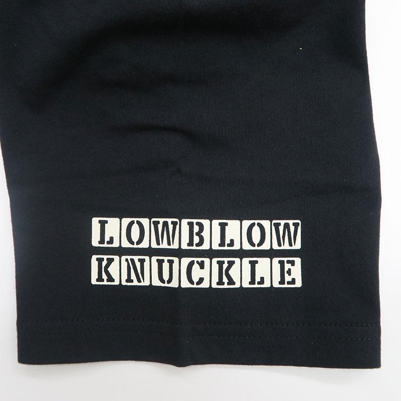 LowBlowKnuckle（ロウブロウナックル） ローブローナックル スヌーピー 半袖 Tシャツ 554403 ブラック オレンジ カーキ ...