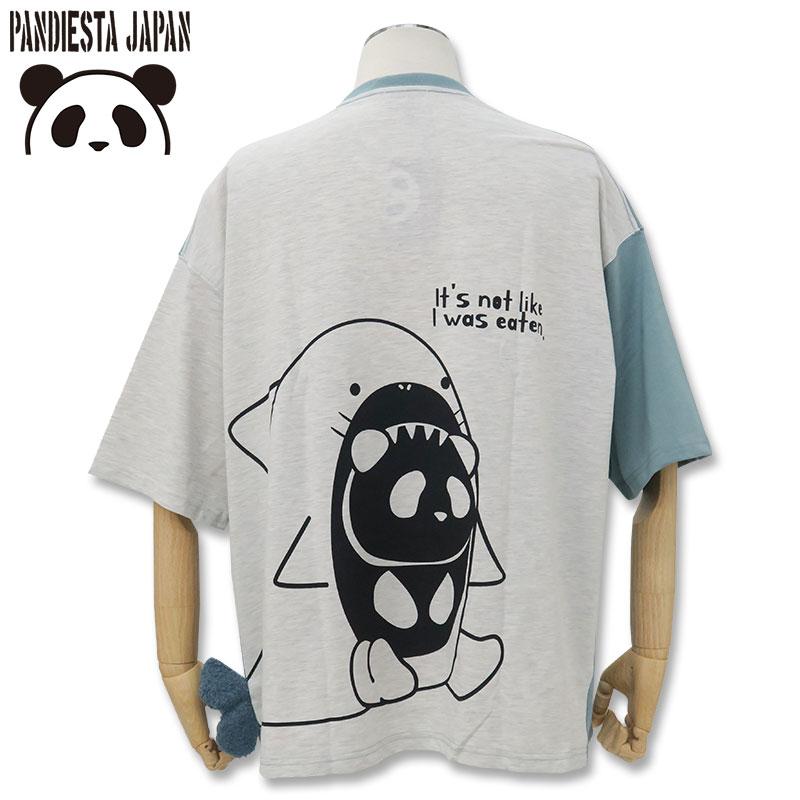 PANDIESTA（パンディエスタ） サメパンダ しっぽ付き 半袖Tシャツ
