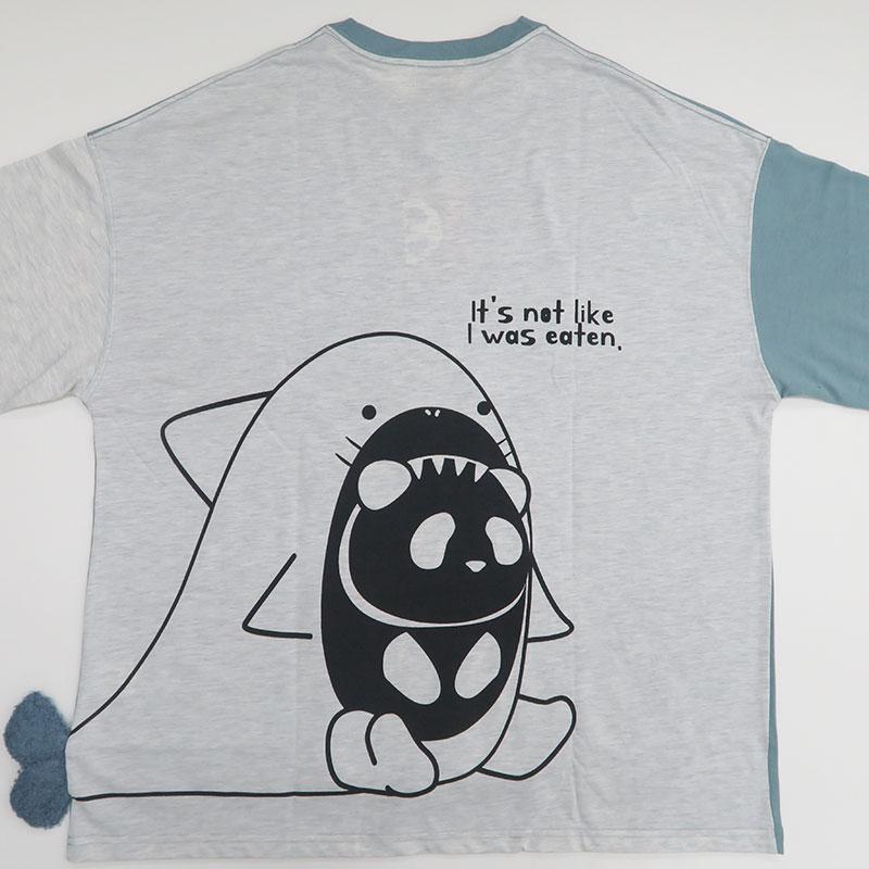 PANDIESTA（パンディエスタ） サメパンダ しっぽ付き 半袖Tシャツ 554750 L XL PANDIESTA JAPAN メンズ ...