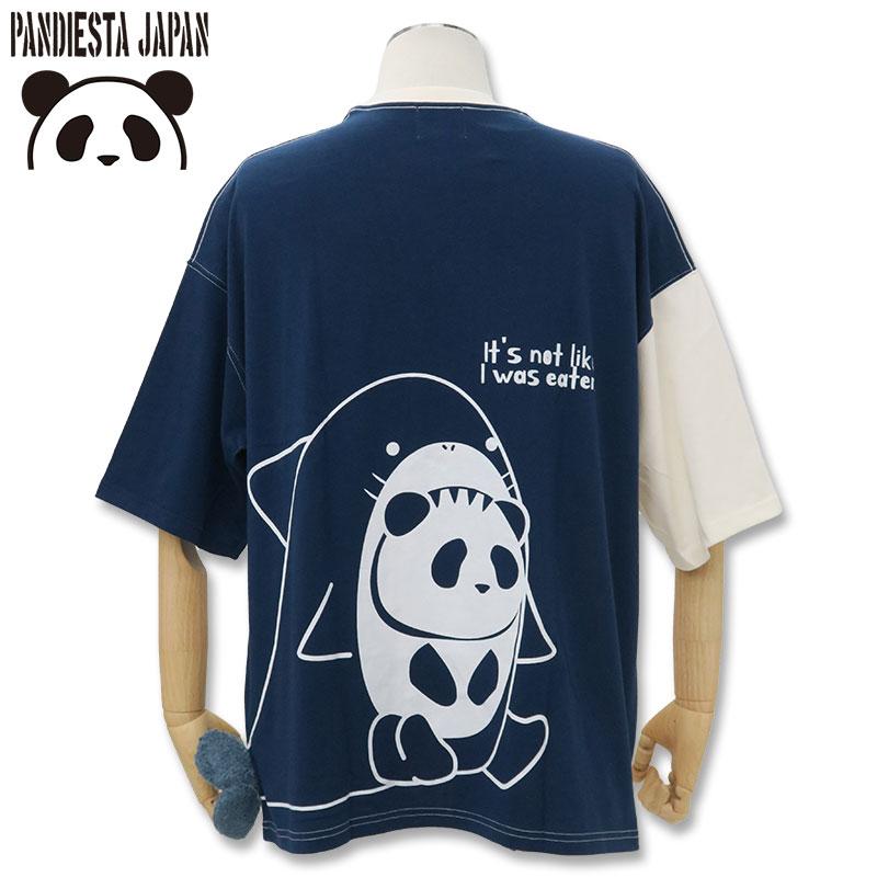 着ぐるみサメパンダBIG Tシャツ PANDIESTA JAPAN 554750 パンディ