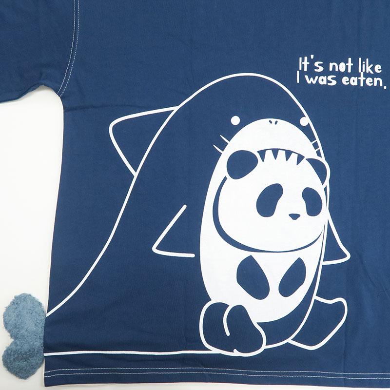 PANDIESTA（パンディエスタ） サメパンダ しっぽ付き 半袖Tシャツ