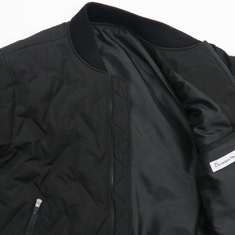 サンタフェ ＼40％OFF／サンタフェ エンボス加工 ダウン MA-1 ブルゾン 