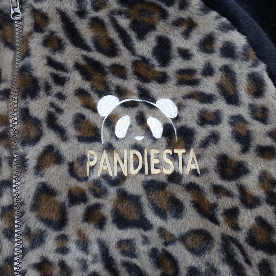 PANDIESTA（パンディエスタ） ラグラン切替フェイクファーパーカー L