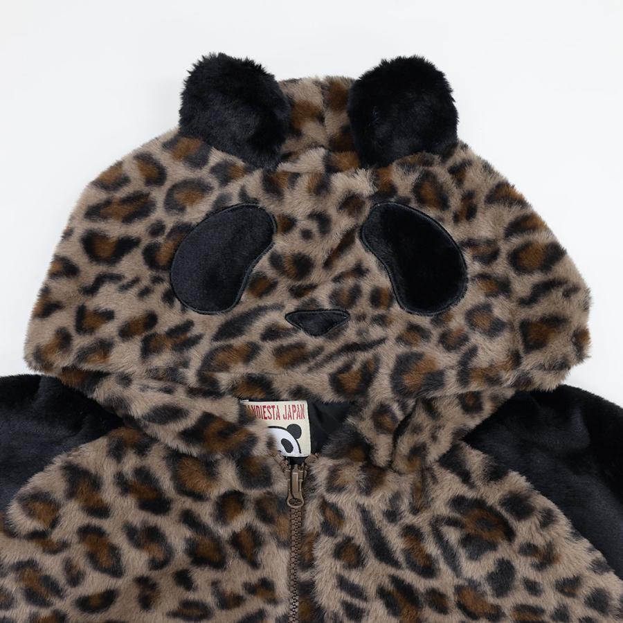 PANDIESTA（パンディエスタ） ラグラン切替フェイクファーパーカー L