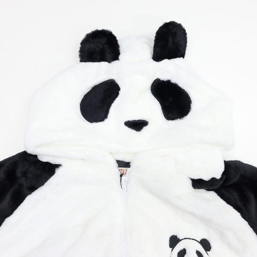 PANDIESTA（パンディエスタ） ラグラン切替フェイクファーパーカー L