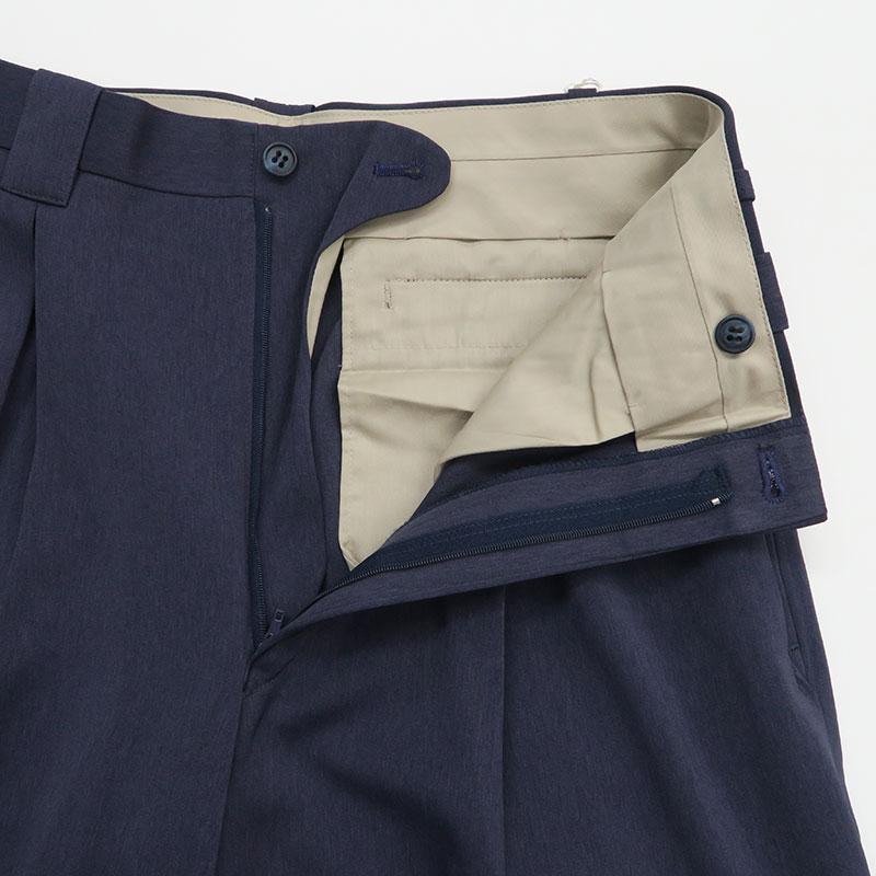 CREMUS クレムズ 2タックパンツ 7125-800 76cm メンズ ブルー スラックス ベーシック : わんわん洋品店 - 通販 ...
