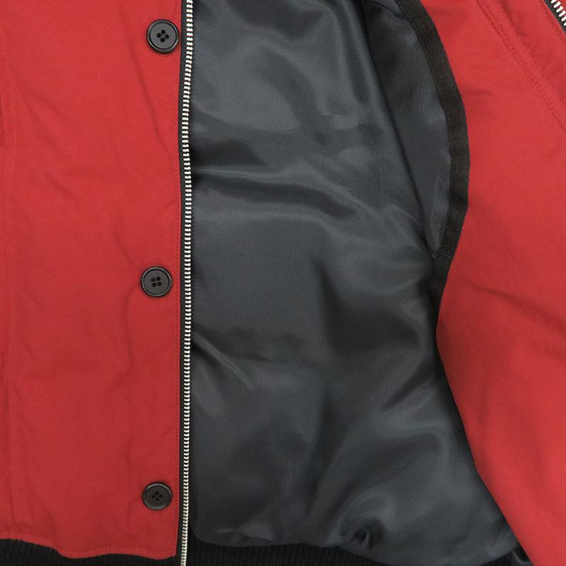 バラシ 中綿入りダウンブルゾン 赤 48(Lサイズ) 56410-001-48 barassi