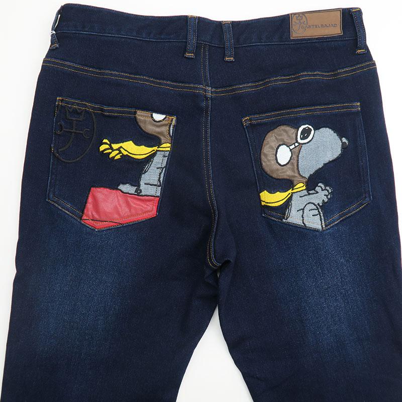 カステルバジャック スヌーピー ジーンズ ストレッチ CASTELBAJAC SPORTS 7212340102 SNOOPY PEANUTS ピーナッツ カステルバジャック スヌーピー ジーンズ ストレッチ CASTELBAJAC SPORTS 7212340102 SNOOPY PEANUTS ピーナッツ