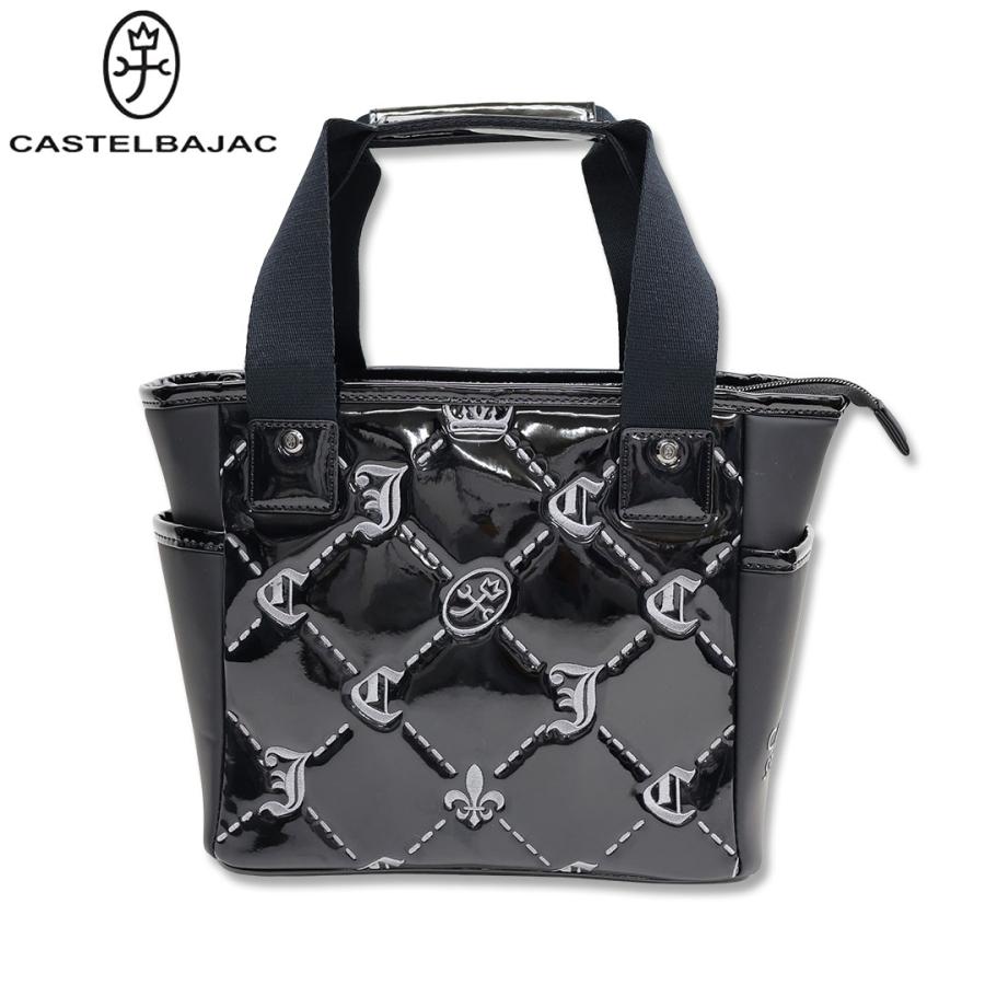 CASTELBAJAC カステルバジャックモノグラムエナメルカートバッグ　ゴルフ CASTELBAJAC（カステルバジャック） モノグラム エナメル カートバッグ