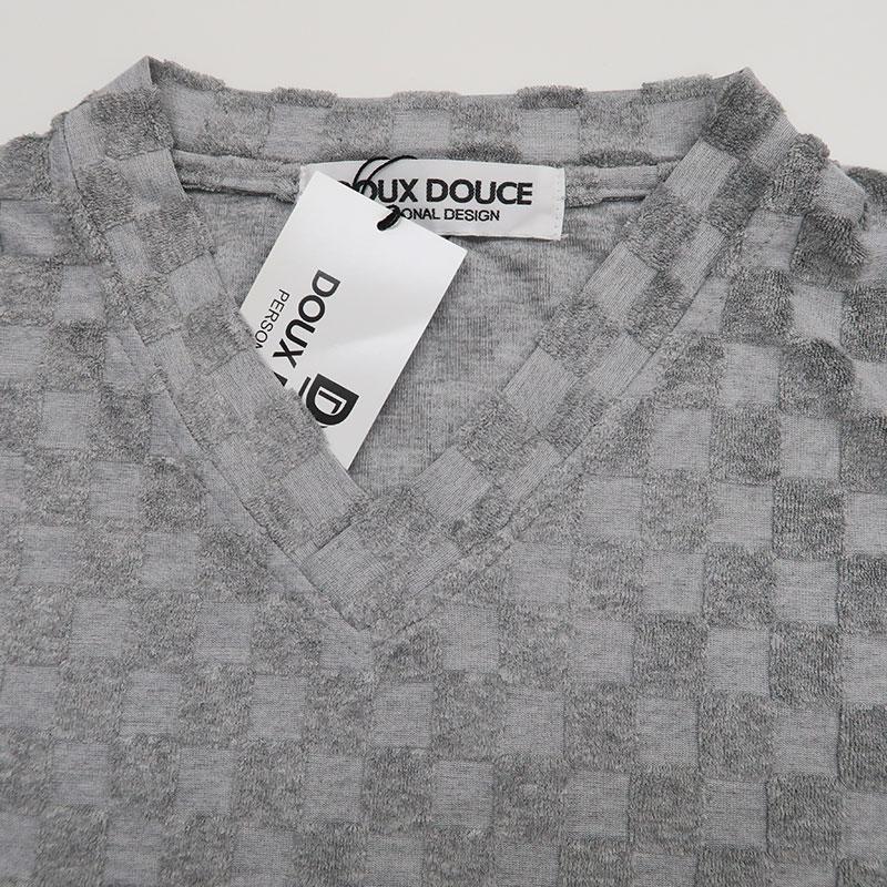 アウトレット／ デュークスデューチェ 半袖VネックTシャツ ハーフ