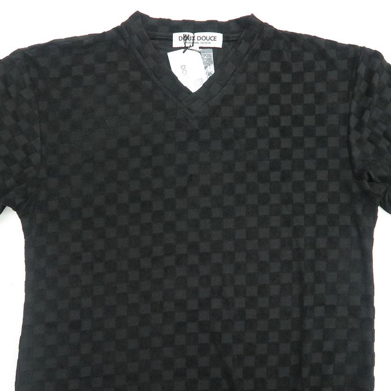 アウトレット／ デュークスデューチェ 半袖VネックTシャツ ハーフ