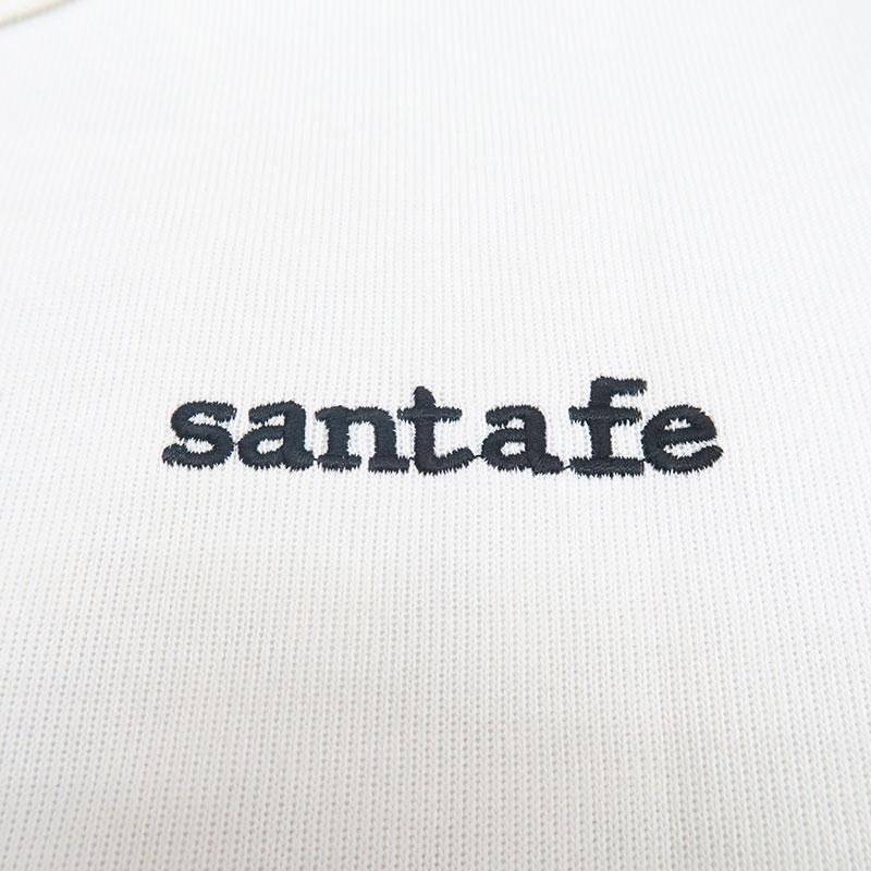 サンタフェ トレーナー 81407 LL 3L santafe 刺繍 ホワイト ブラック ブルー 50 52  WF ダブルフェイス｜wanwan｜09