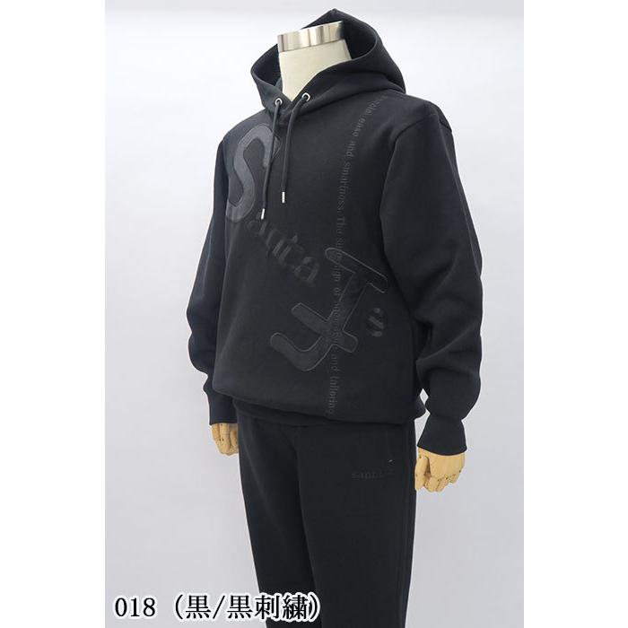 早い者勝ち訳あり！ サンタフェ パーカー スエットパンツ セットアップ 82116/82117 santafe イグルス 48 50 52サイズ L LL 3L 上下セット ダブルフェイス 白 黒 【VQL5422575171】(19734円)