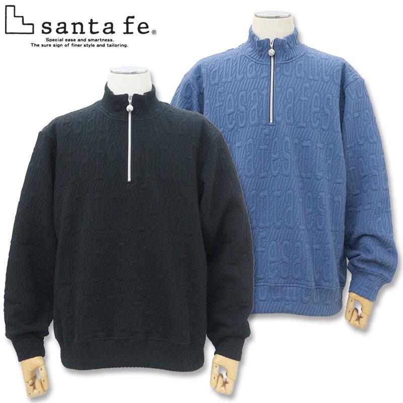 サンタフェ Santa Fe ハーフジップ ロゴ トレーナー 50 LL 2w3 【公式