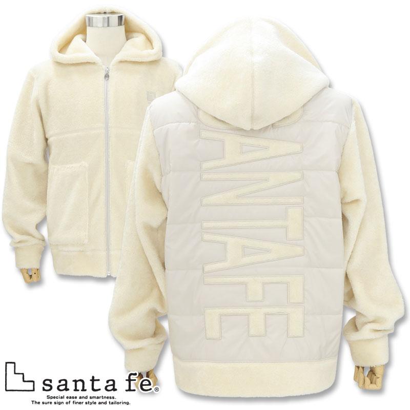 サンタフェ トイプー起毛バックキルトフルジップパーカー 84806 84856