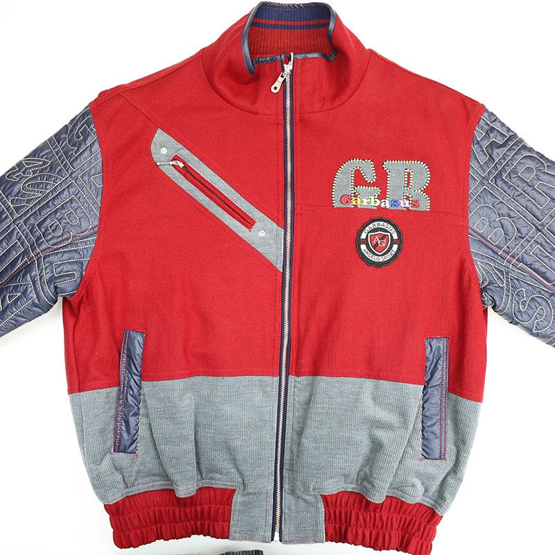 サンタフェ アンジェロガルバス 切り替えデザイン スタジャン 85-3104