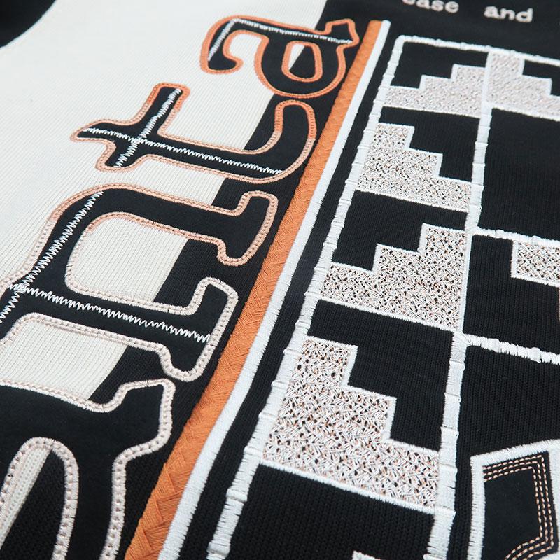 サンタフェ トレーナー 85152 4L santafe 刺繍 ホワイト ベージュ 54