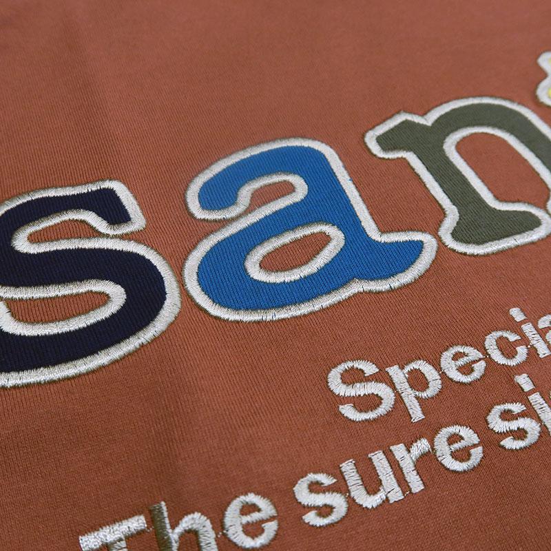 サンタフェ バックアップリケ 長袖Tシャツ ロンT 85403 85453 L LL 3L