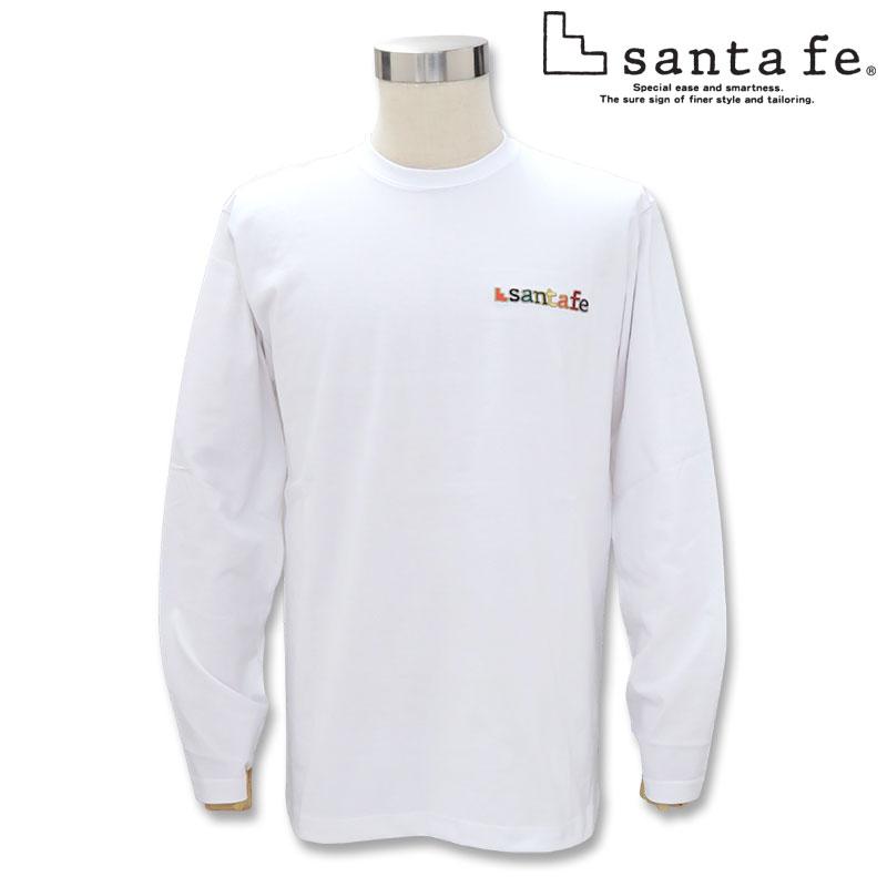サンタフェ バックアップリケ 長袖Tシャツ ロンT 85403 85453 L LL 3L