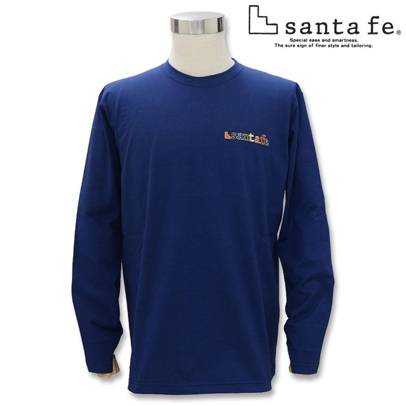 サンタフェ バックアップリケ 長袖Tシャツ ロンT 85403 85453 L LL 3L 