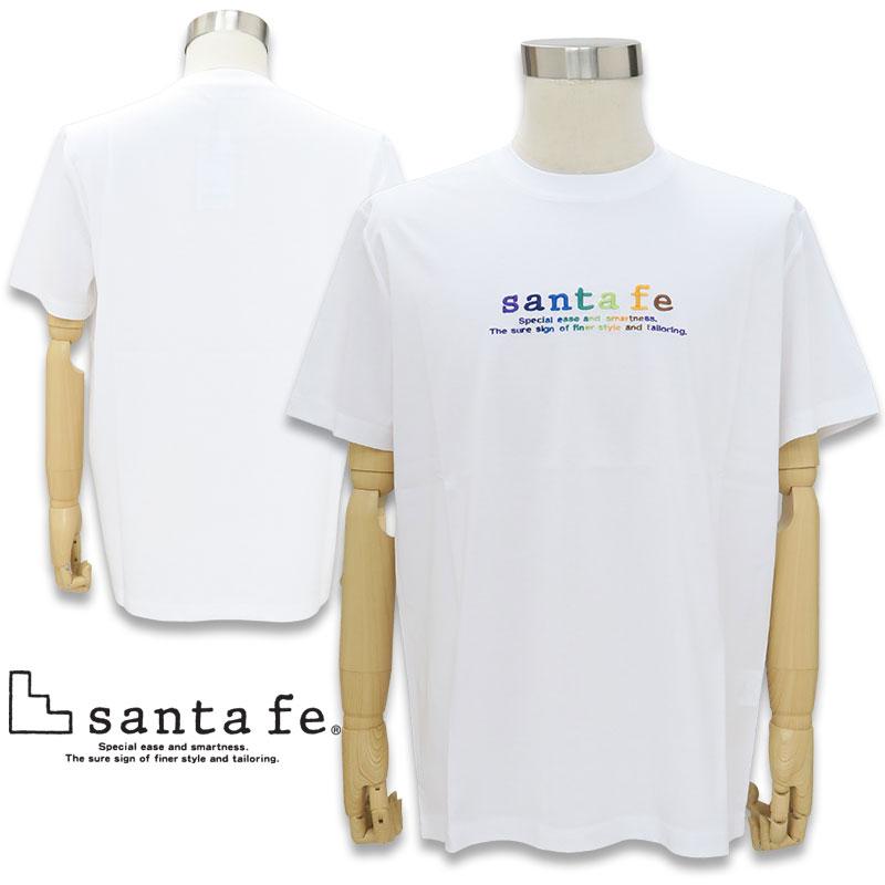 サンタフェ 半袖Tシャツ 85452 85402 4L santafe メンズ 白 黒 54