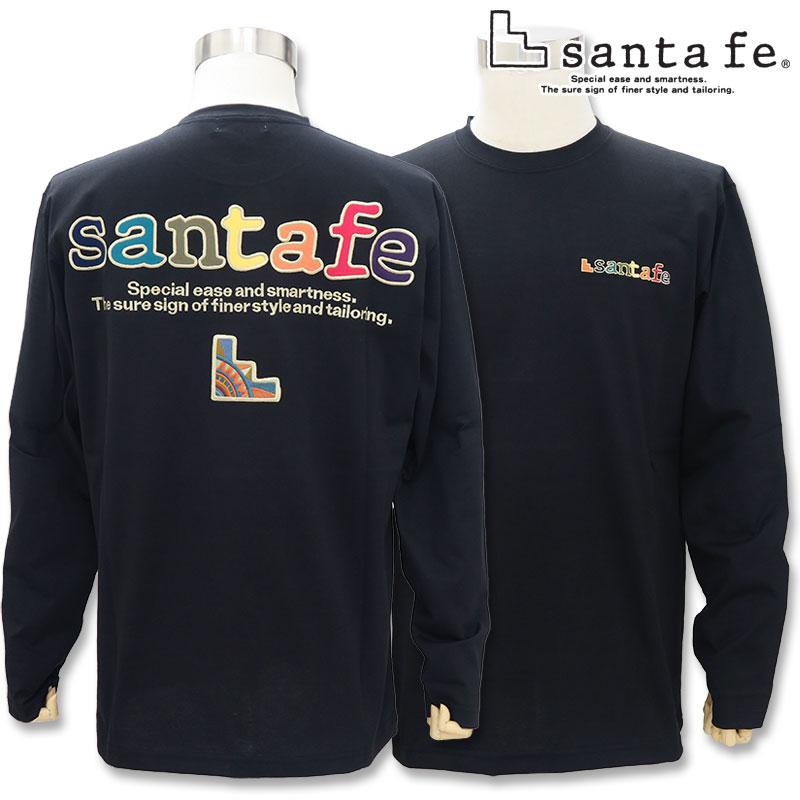 サンタフェ バックアップリケ 長袖Tシャツ ロンT 85453 85403 4L サンタフェ バックアップリケ 長袖Tシャツ ロンT 85453 85403 4L