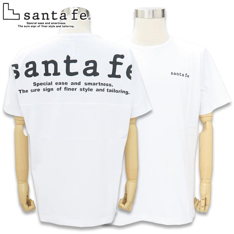 サンタフェ ロゴプリント 半袖Tシャツ 85802 85872 L LL 3L santafe 