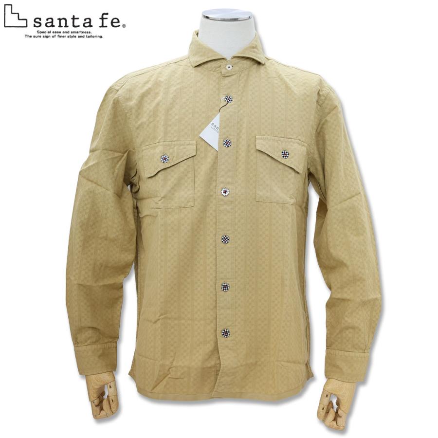サンタフェ 長袖シャツ 48 サイズ L 86402-053-48 santafe 長袖 メンズ