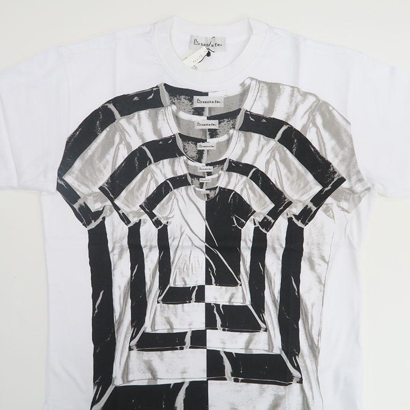 サンタフェ 半袖Tシャツ 93121-019-48 Lサイズ santafe ホワイト 019